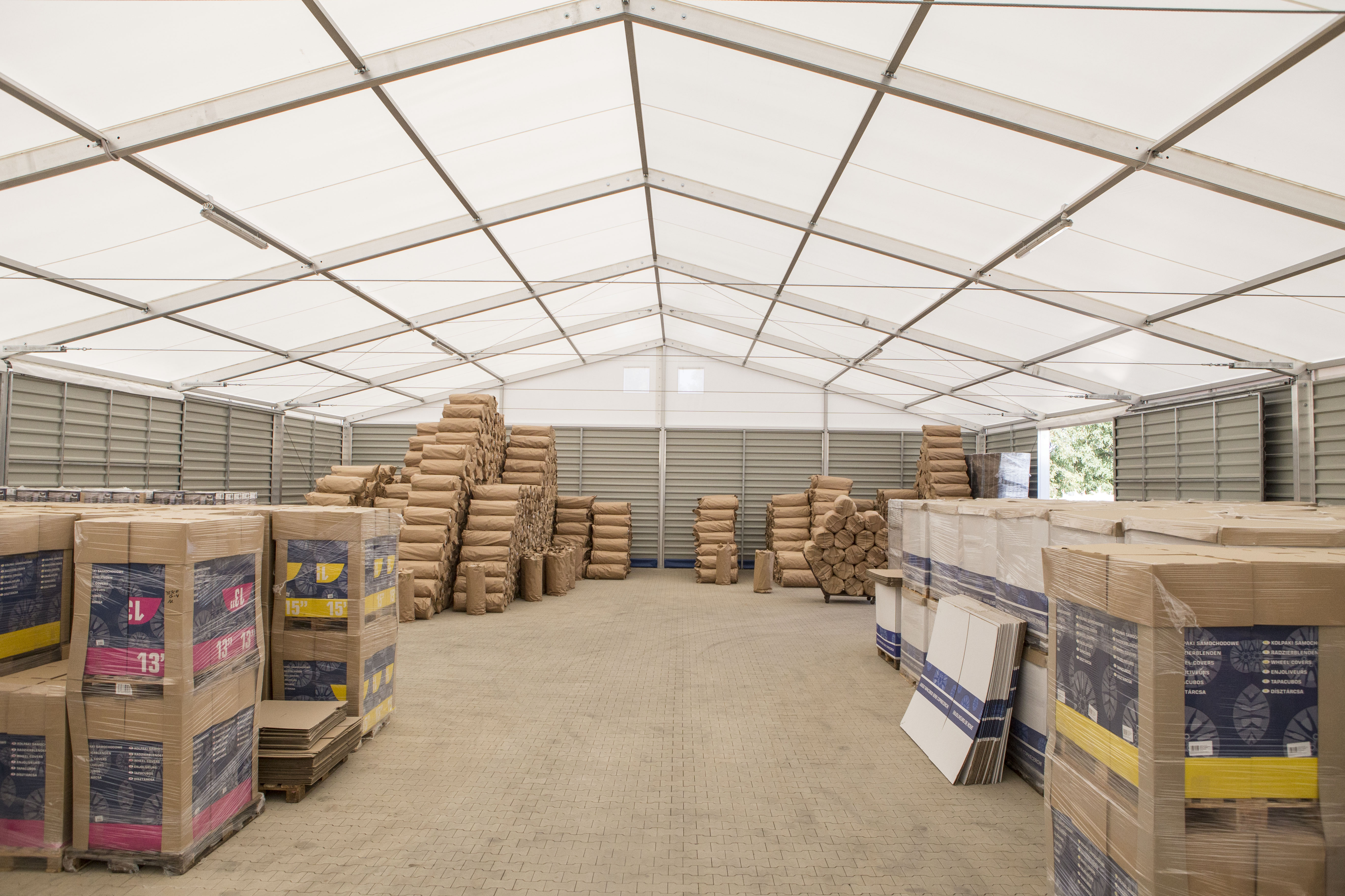 Temporary Warehouse Buildings Internal