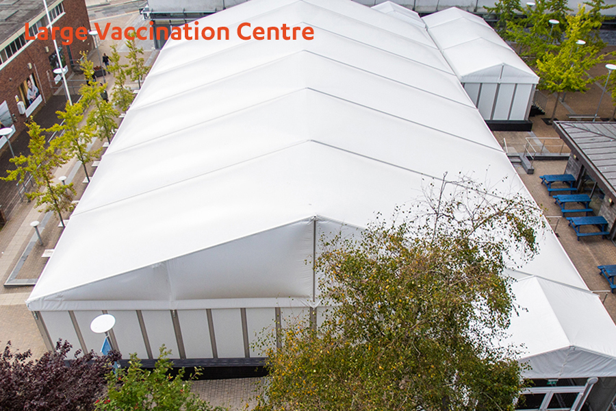 vaccination marquee