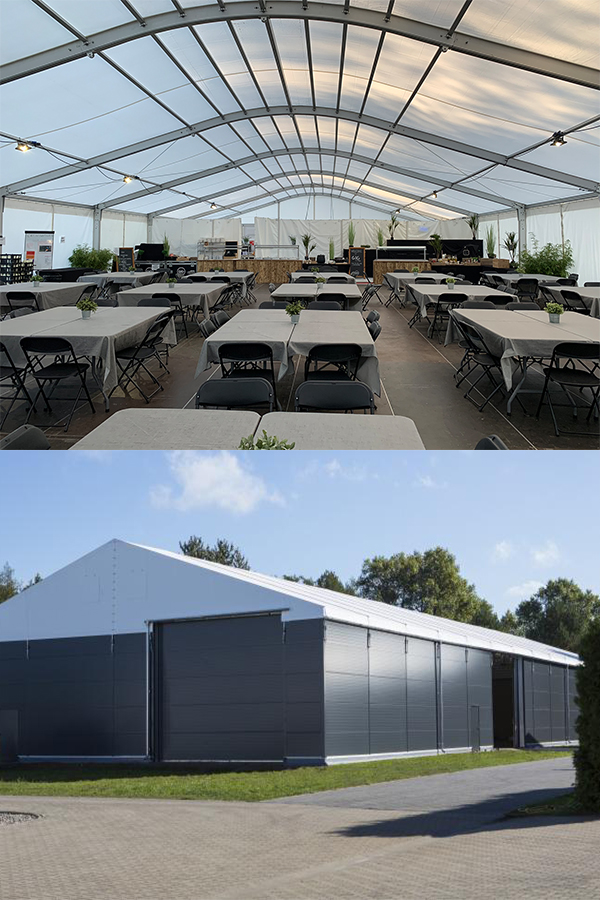 Marquee Canteen Storage