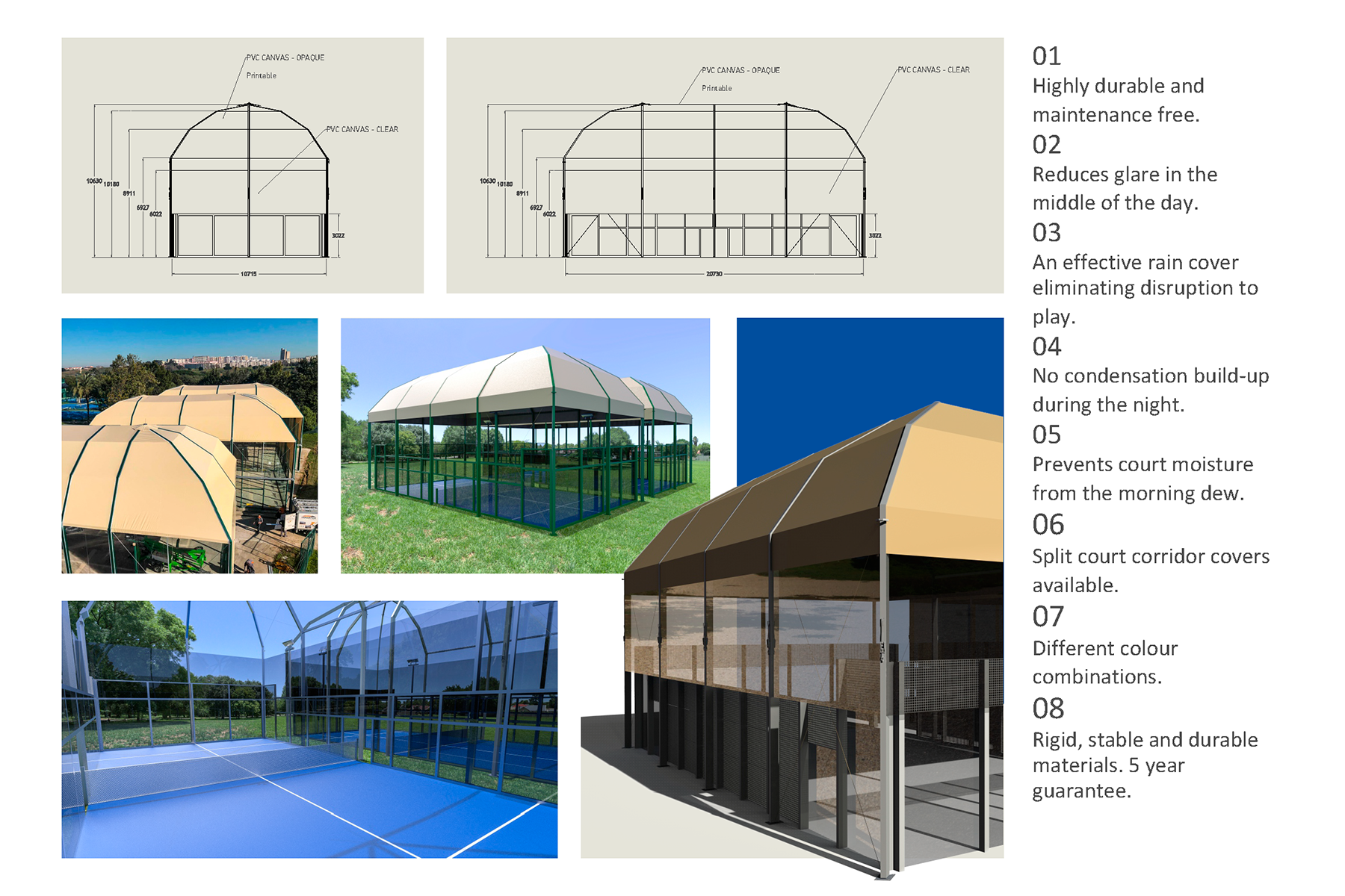 Padel Structure Information