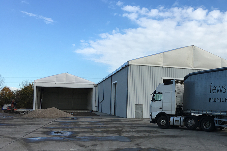 Temporary Loading Bay Canopy