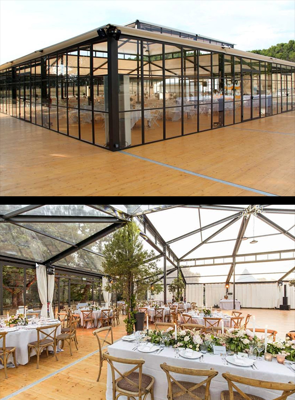 Temporary Orangery