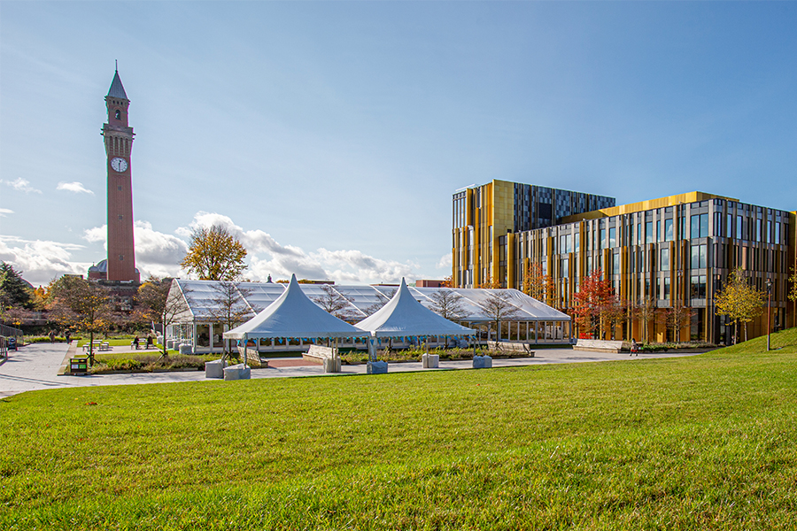 Birmingham University Temporary Classroom and Lecture space