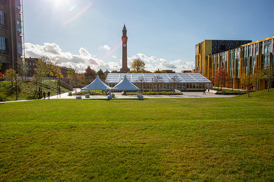 Birmingham University Temporary Classroom and Lecture space