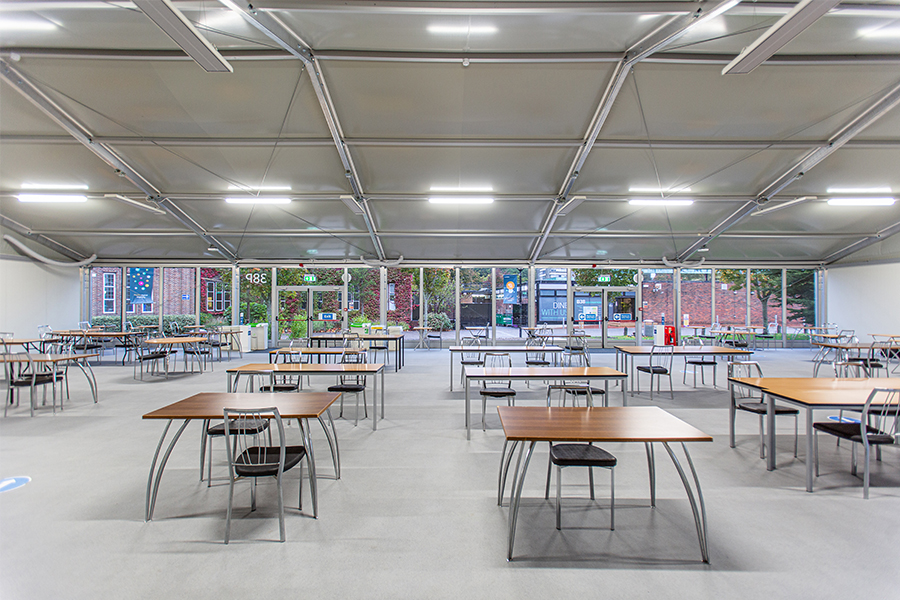 Temporary Canteen at University