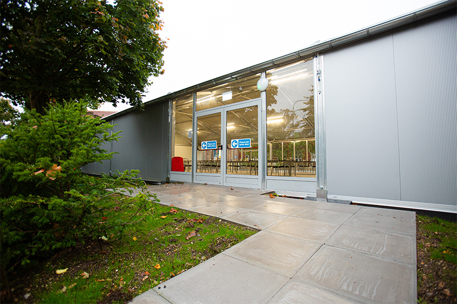 Temporary Canteen at University
