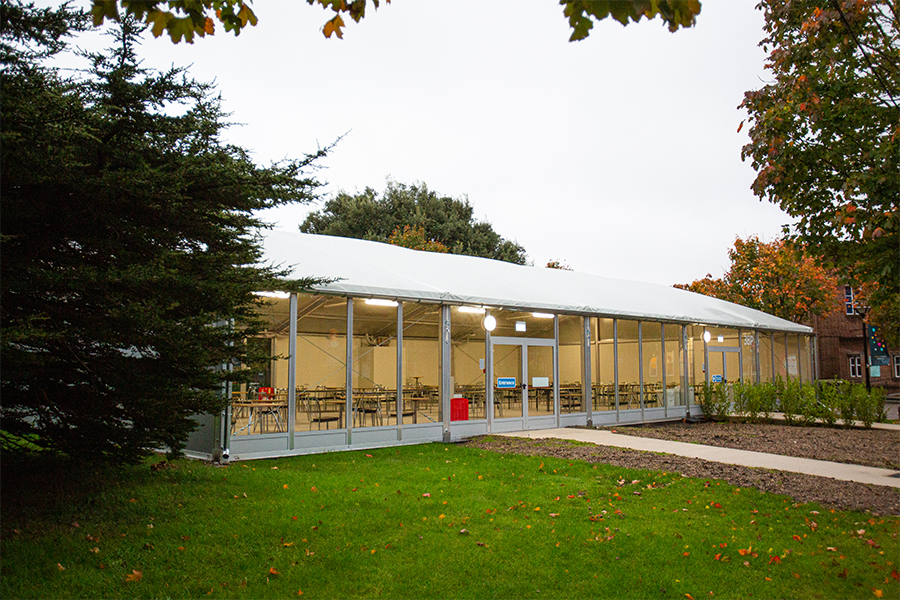 Temporary Canteen University of Southampton