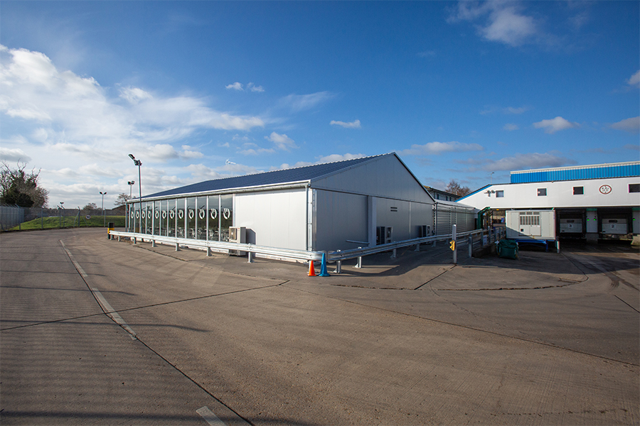 Temporary Canteen Building for Bakkavor