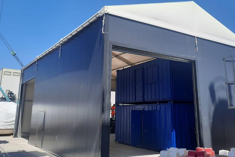 Insulated Temporary Building