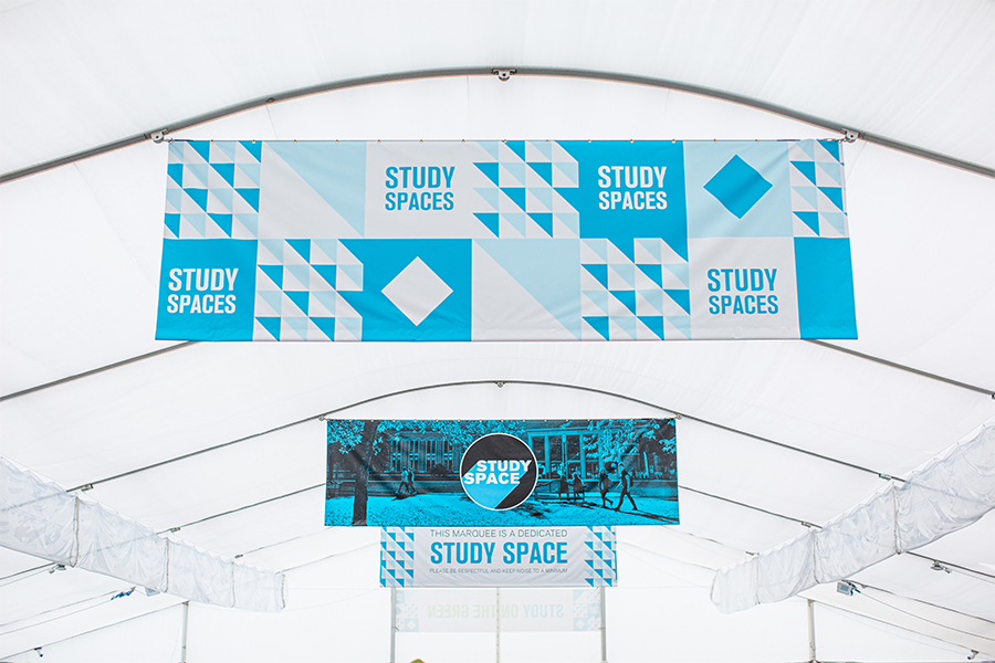 Additional Study Space Marquee