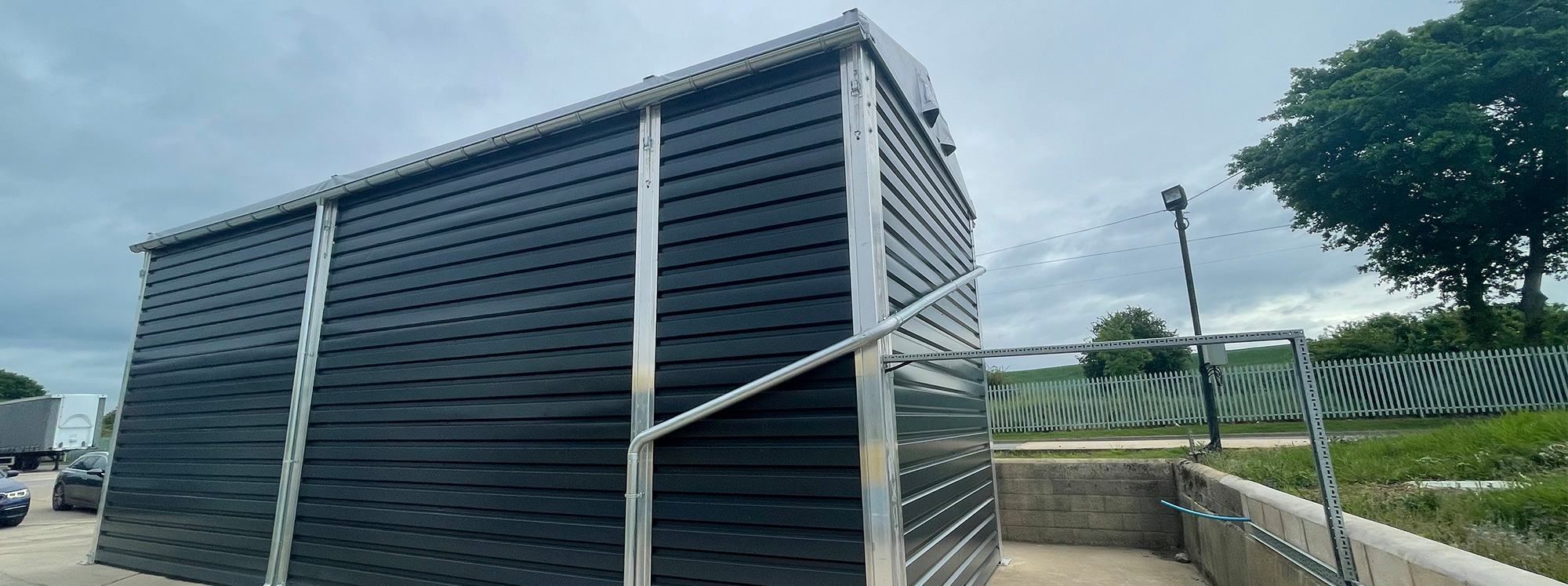 NonInsulated Structure for Menzies Distribution Industrial Structures