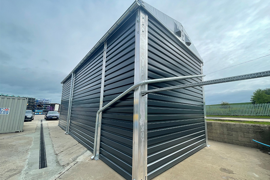 Non-Insulated Temporary Building