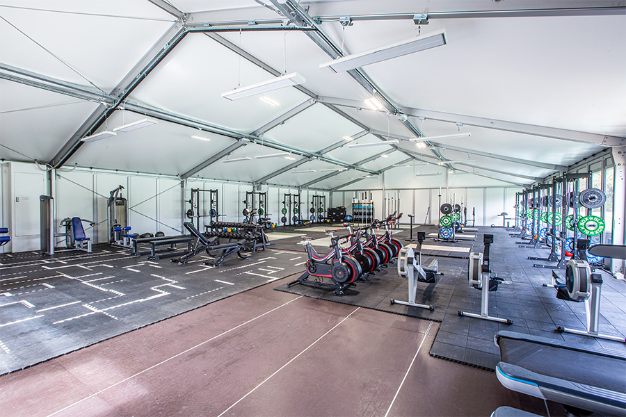 Temporary Gymnasium for Eton College