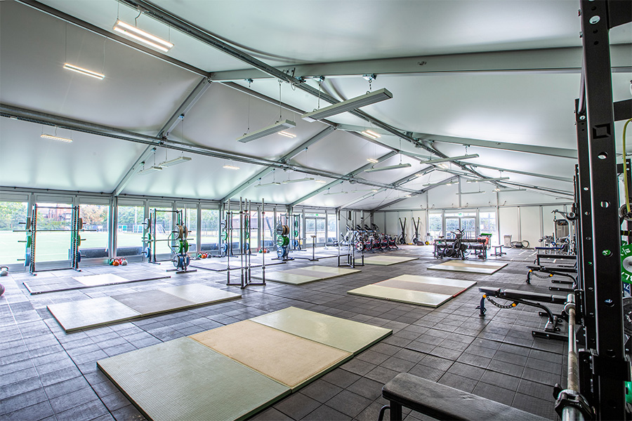 Temporary Gymnasium for Eton College