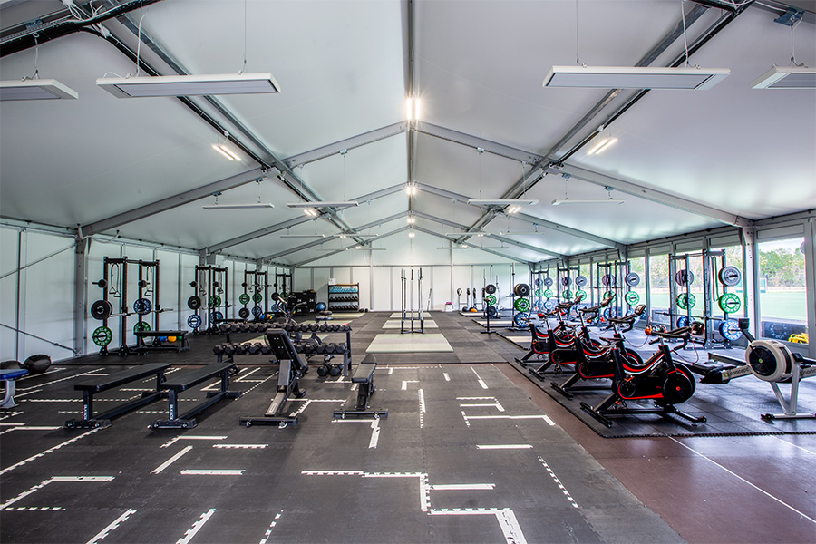 Temporary Gymnasium for Eton College