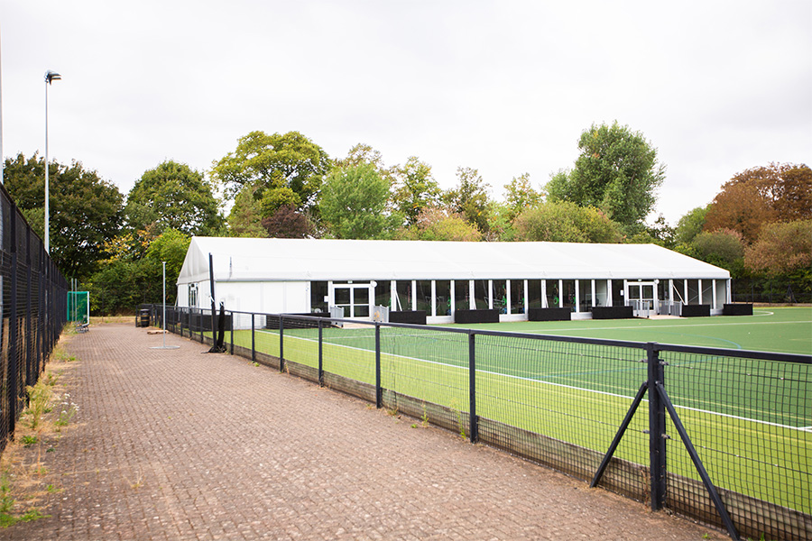 Temporary Gymnasium for Eton College