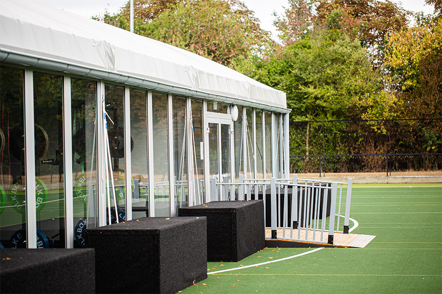 Temporary Gymnasium for Eton College