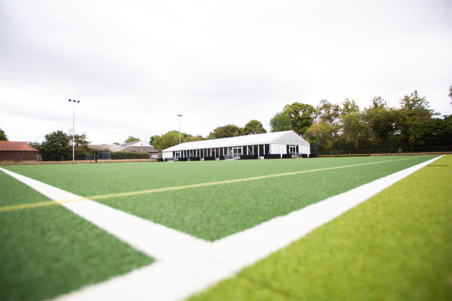 Temporary Gymnasium for Eton College