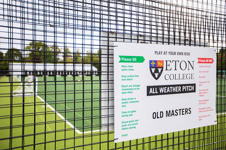 Temporary Gymnasium for Eton College