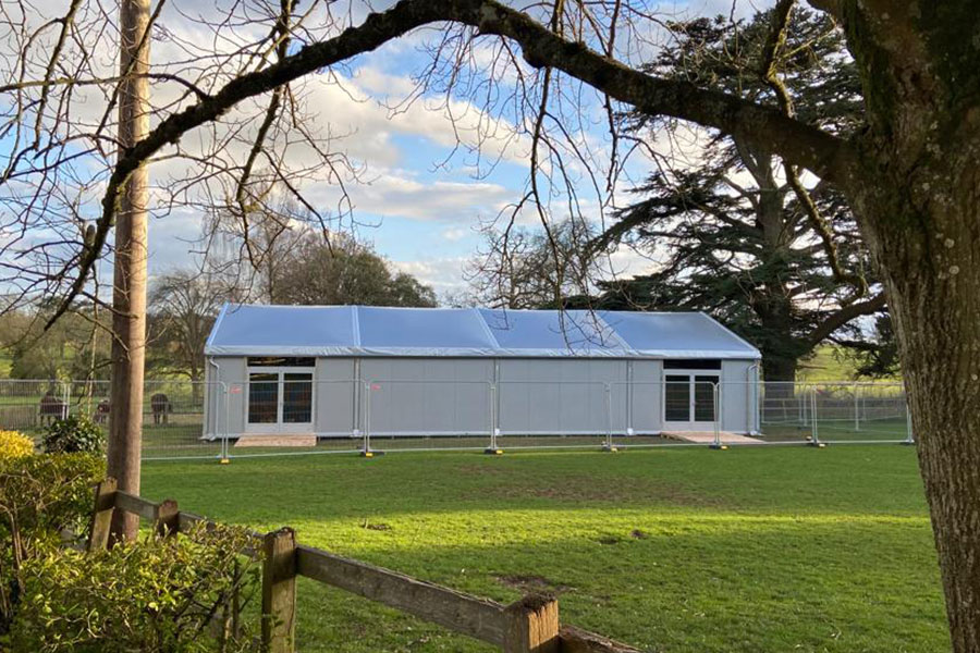 Temporary School Sports Hall