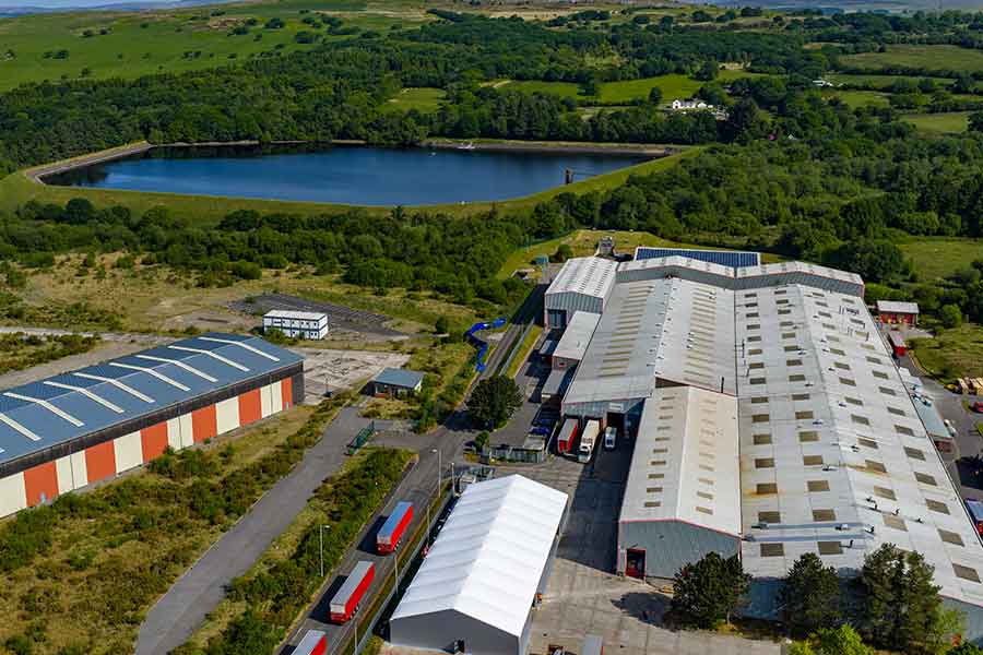 Temporary Warehouse Building