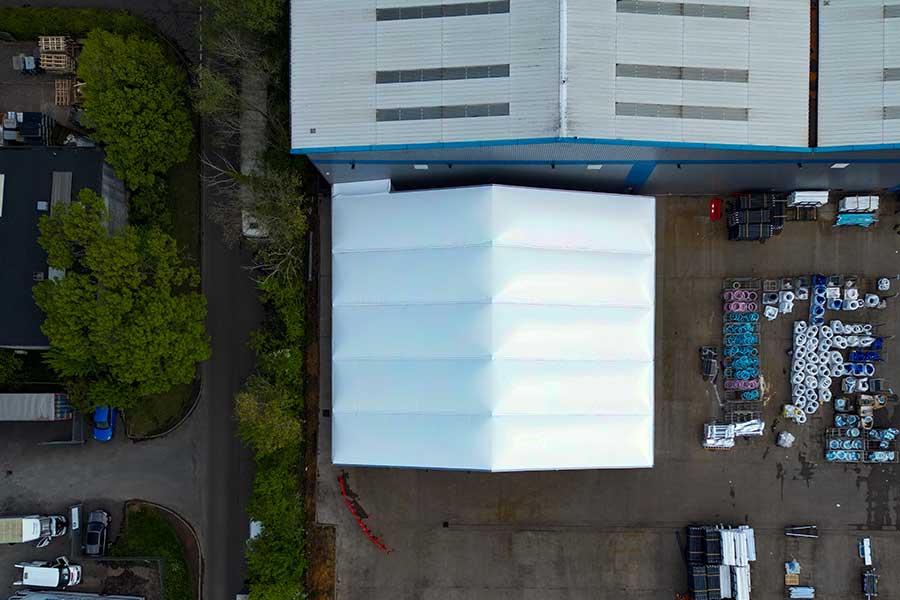 Temporary Warehouse Extension