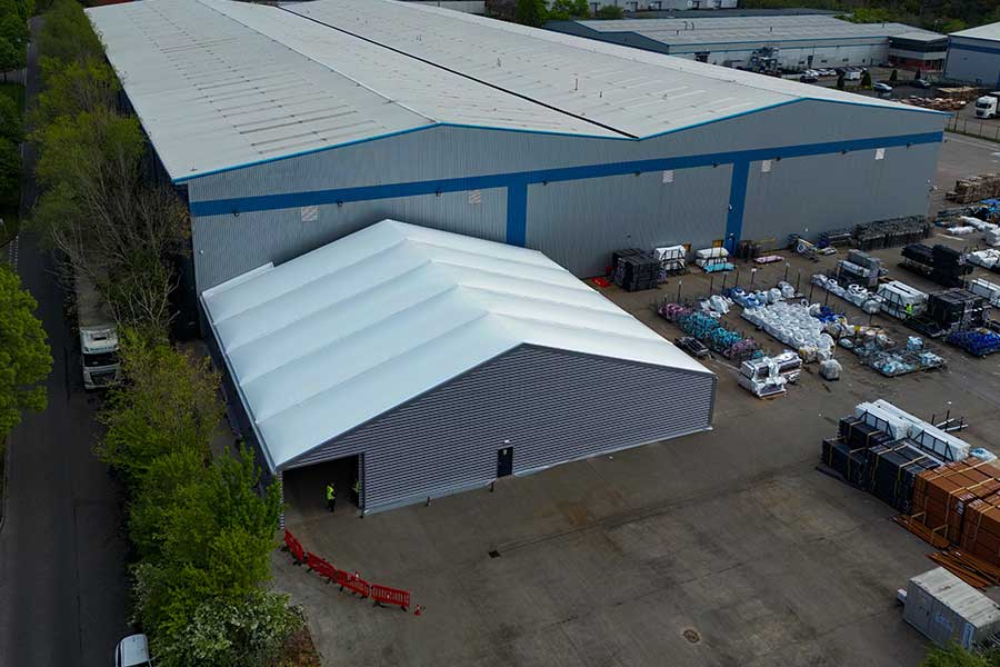 Temporary Warehouse Extension